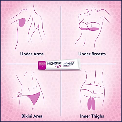Monistat Chafing Relief Powder Gel, Anti-Chafe Protection, Fragrance Free Chafing Gel, 1.5 Oz, 1 Pack Monistat buy supplements canada