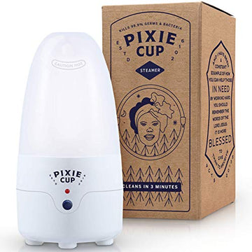 Pixie Menstrual Cup & Disc Steamer Sterilizer - Ranked 1 for The Best Steamer - Kills 99.9% of Germs Pixie Cup buy supplements canada