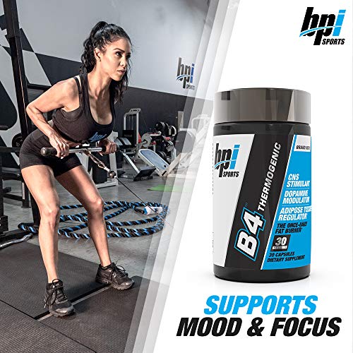 BPI Sports B4 – Extra-Strength Fat Burner – Keto-Friendly – Appetite Suppressant – Caffeine BPI Sports buy supplements canada