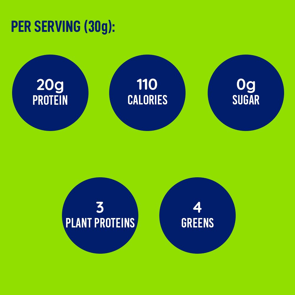 LeanFit Plant-Based Protein & Greens, Natural Berry, 20g Protein, 19 Servings, 1.25 Pound LeanFit buy supplements canada