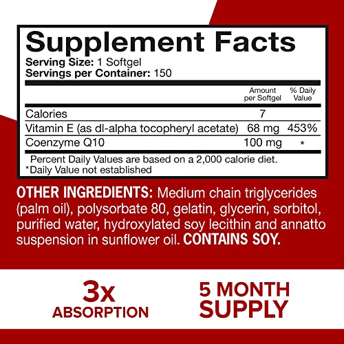 Qunol Ultra CoQ10 100mg Softgels- 3X Better Absorption Coenzyme Q10 Supplements Qunol buy supplements canada