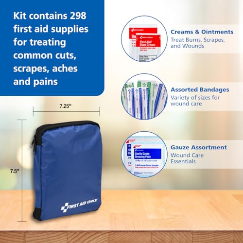 First Aid Only 442 All-Purpose Emergency First Aid Kit for Home, Work, and Travel First Aid Only buy supplements canada
