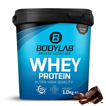 Bodylab24 Whey Protein Powder Milk Chocolate 1kg, Protein-Shake for Your Workout Bodylab24 buy supplements canada
