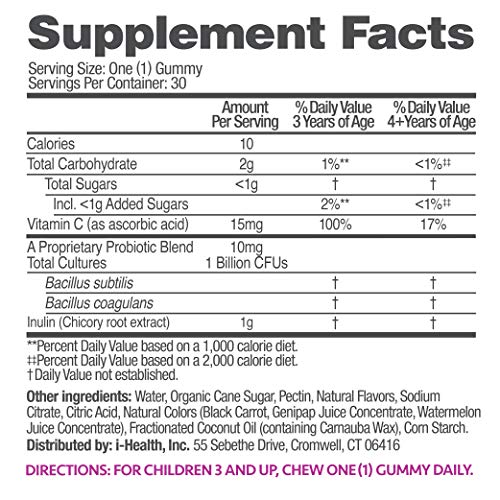 up4 Kids Probiotic Gummies, Digestive and Immune Support with Prebiotics and Vitamin C up4 buy supplements canada