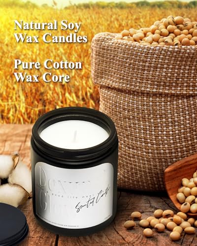 Aromatherapy Candle, Handcrafted with Natural Soy Wax and Essential Oils for Home Scented Dexun Glow buy supplements canada