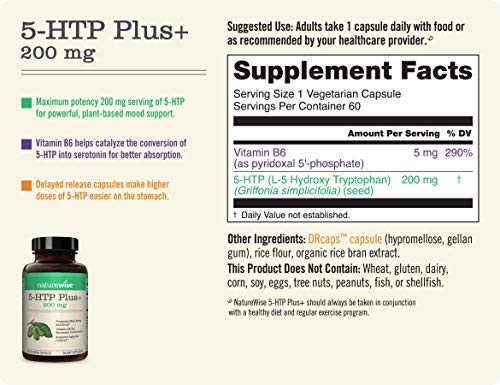 NatureWise 5-HTP 200Mg Mood Support, Natural Sleep Aid helps promote healthy NatureWise buy supplements canada