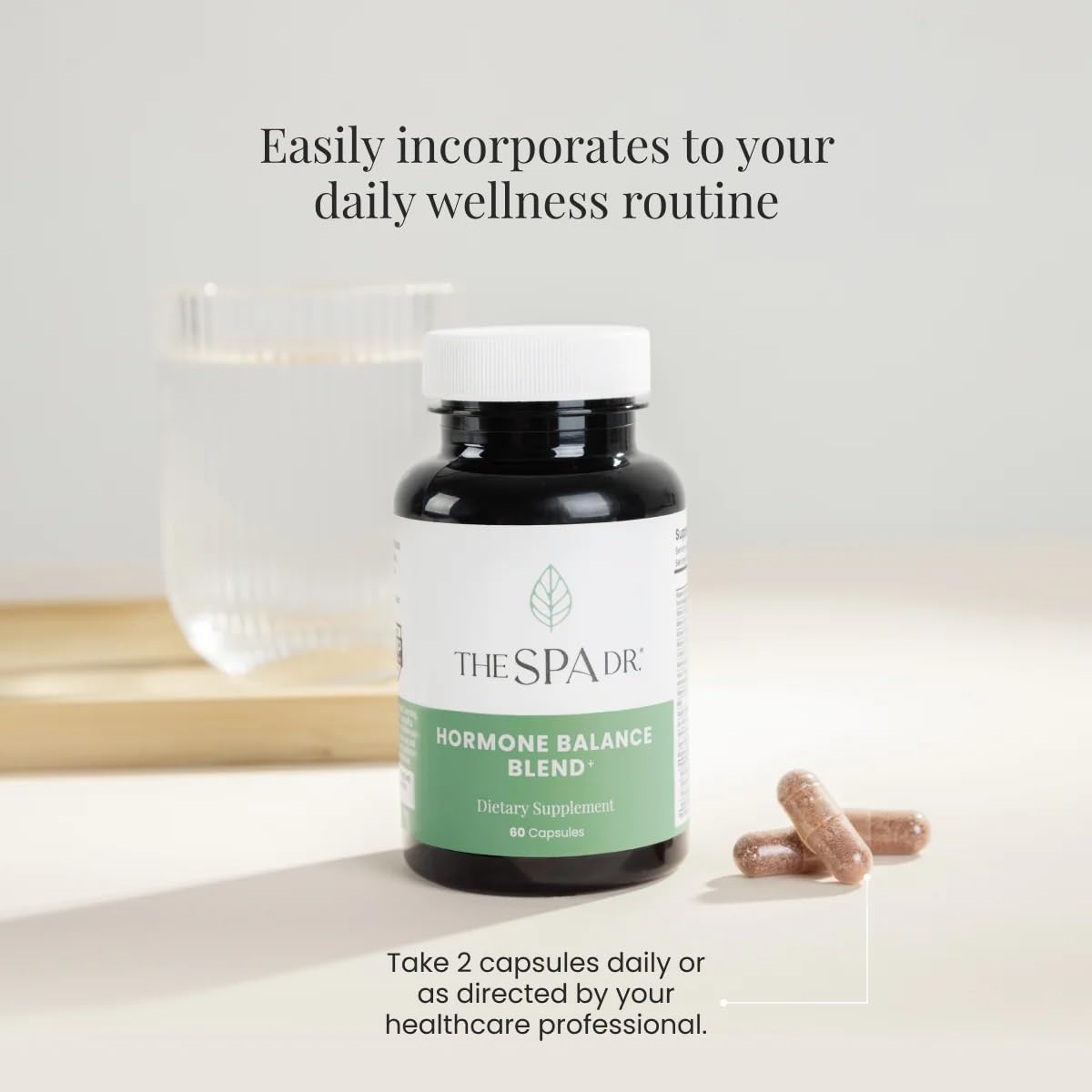 The Spa Dr. Hormone Balance for Women - Menopause Supplements for Women with Saw Palmetto, Chaste Tree Berry, Dong Quai for Night Sweats, Hot Flashes & Mood Swings - Menopause Support - 60 Capsules The Spa Dr. buy supplements canada