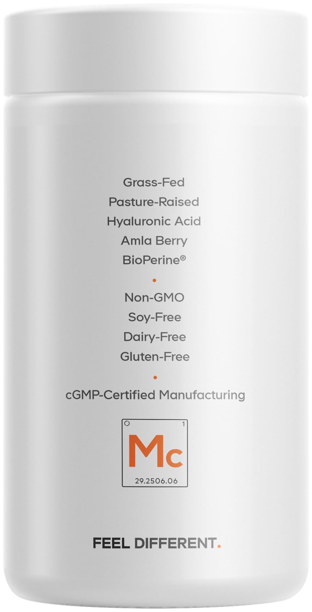 Codeage Multi Collagen+ Supplement with Vitamin C, Biotin 5000 mcg, Hyaluronic Acid, Amla Berry, BioPerine - 5 Types of Collagen Grass-Fed, Pasture-Raised - 2-Month Supply - Non-GMO - 180 Capsules Codeage buy supplements canada