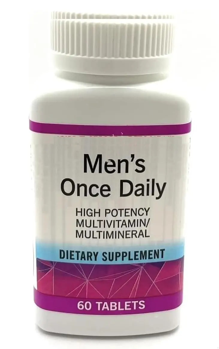 Men’s Gluten Free Once Daily High Potency Multivitamin & Multimineral Supplement 60 Tablets - (Pack of 1) Aus Healthcare buy supplements canada