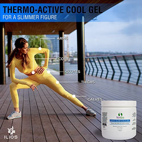 SlimSpa Cyro-Slim Cold Gel With Ilios Wrap - Skin Firming & Tightening Cryo Gel Solution ILIOS buy supplements canada