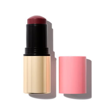 MAKE Beauty Cream Stroke Cream Blush Stick for Cheeks - Vibrant yet Natural Soft Matte Finish - Shade Rouge Moon, Berry Plum Blush Makeup MAKE buy supplements canada