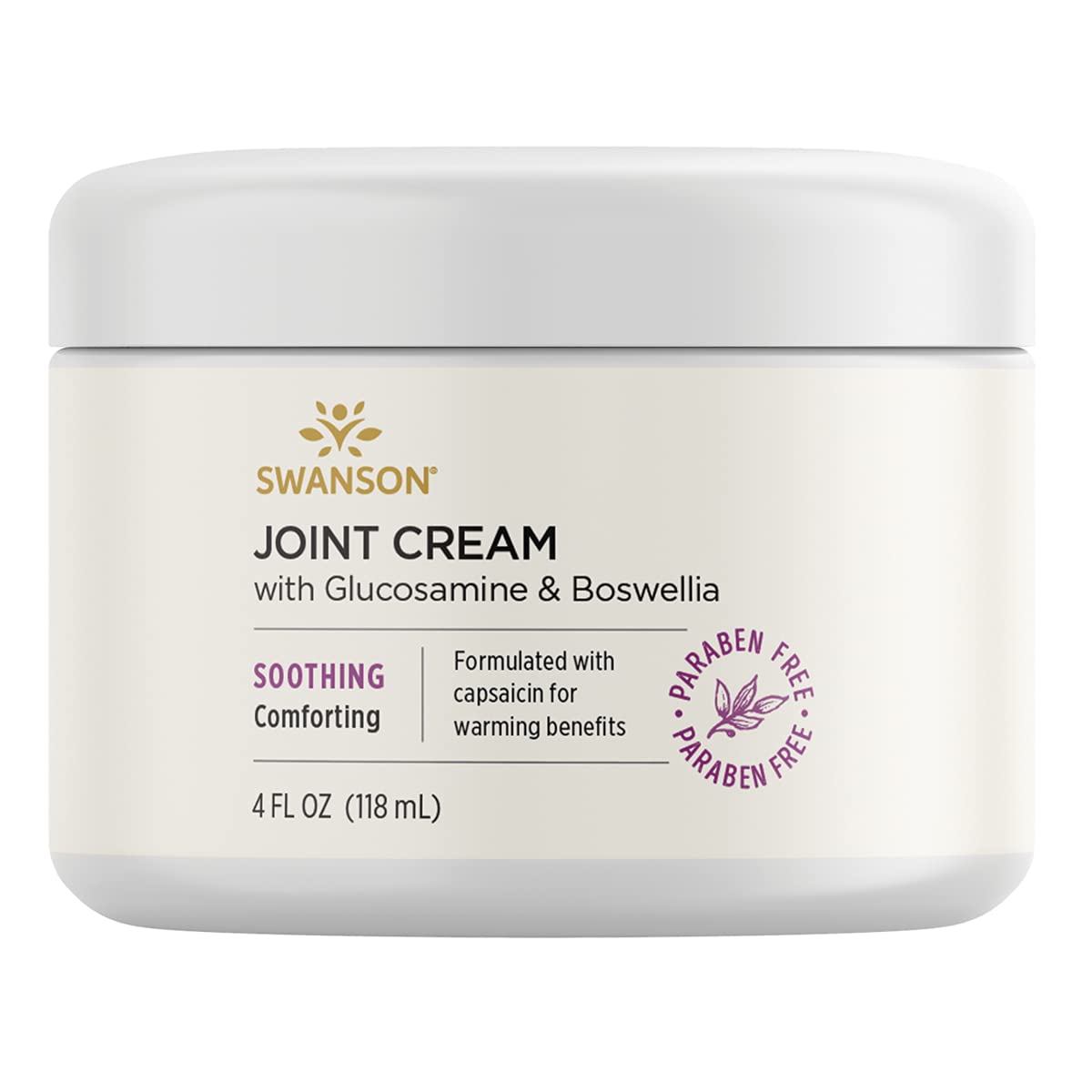 Swanson Joint Cream W/GLUC BOSwansonELLIA 4 FL OZ Swanson buy supplements canada