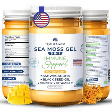 TrueSeaMoss Wildcrafted Irish Sea Moss Gel – Nutritious Raw Seamoss Rich in Minerals TrueSeaMoss buy supplements canada