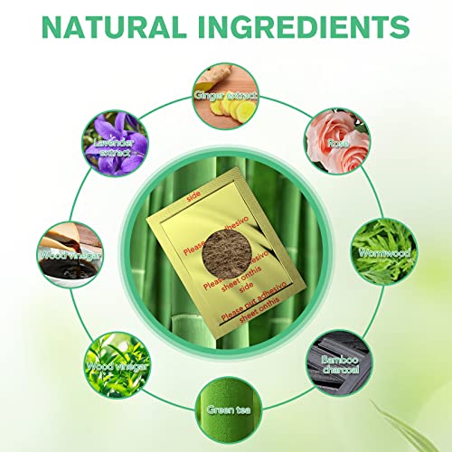 Foot Pads maguja 100Pcs Deep Cleansing Foot Pads for Stress Relief | Better Sleep | Foot Care maguja buy supplements canada