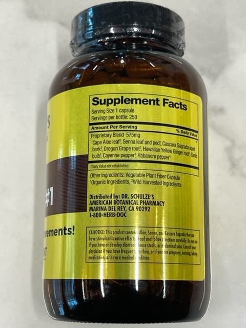 Dr. Schulze's Intestinal Formula #1 | All Natural Bowel Cleanse | Promotes Regular Dr. Schulze's buy supplements canada