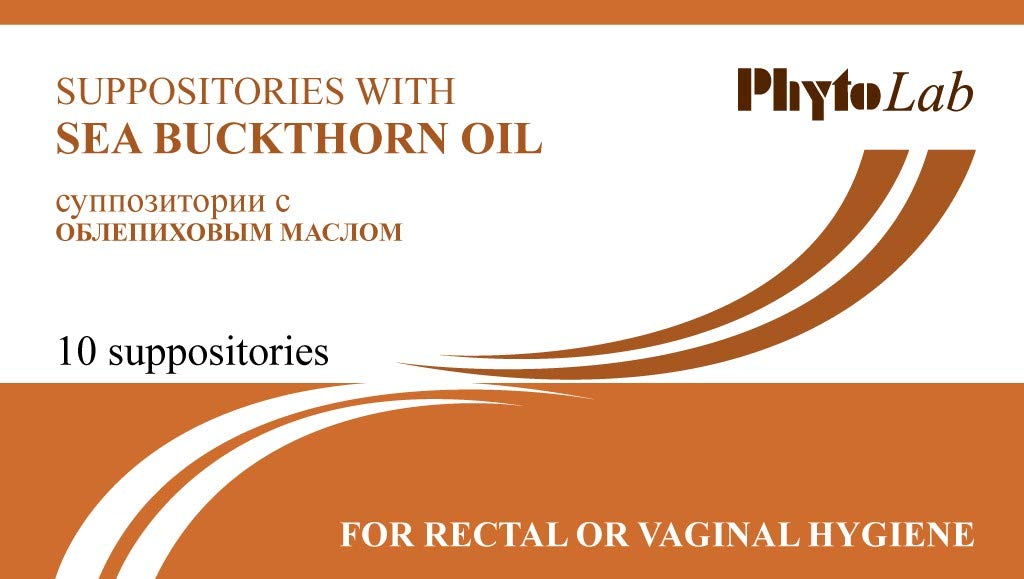 Suppositories with Sea-Buckthorn Oil (10 pcs) Sudopo plk buy supplements canada