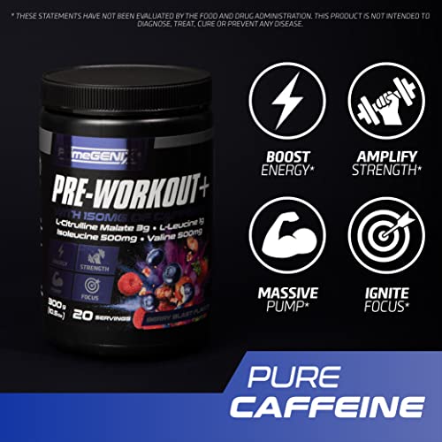 PrimeGENIX Pre-Workout+ Berry Blast Flavor | Max Performance | Boost Energy PrimeGENIX buy supplements canada