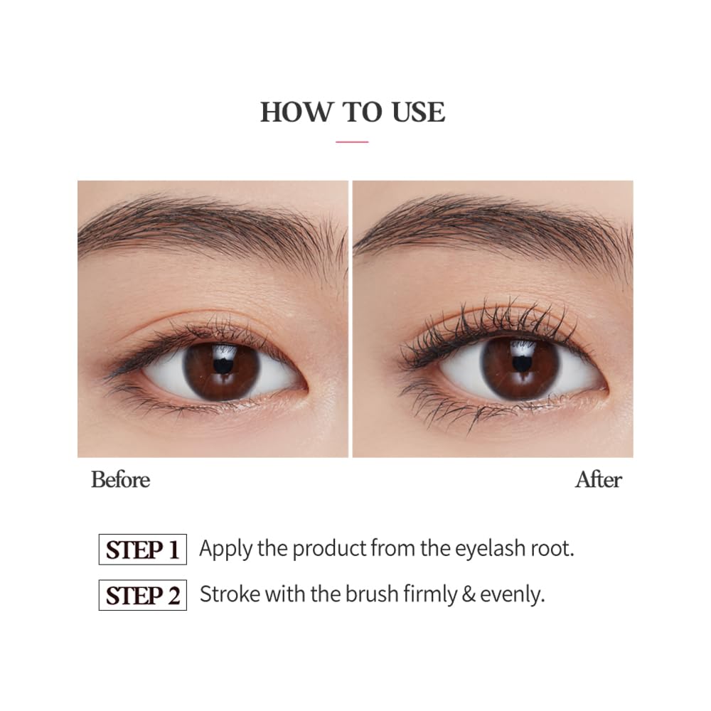 ETUDE Oh M'Eye Lash Black Tint Mascara – Natural Glossy Effect with Long Lasting Strong Curl System, Volume Enhancing, Smudge-Free, Improved fixation and water resistance, Korean Makeup, Kbeauty ETUDE buy supplements canada