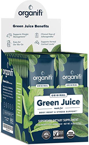 Organifi: GO Packs - Green Juice - Organic Superfood Supplement Powder - 30 Count Organifi buy supplements canada