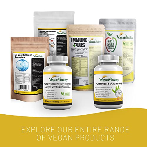 Vegan Collagen Supplement for Skin, Hair, Nails, Joints & Bones with Vegan Vitality buy supplements canada