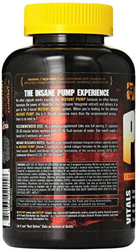 Mutant Pump – Pre-Workout Capsules, Gives You The Insane Pump You Demand Mutant buy supplements canada