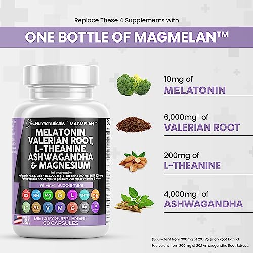 Melatonin 10mg Valerian Root 6000mg L Theanine 200mg Ashwagandha Clean Nutraceuticals buy supplements canada