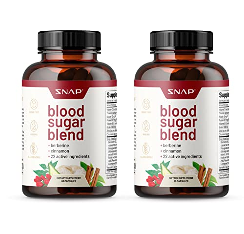Snap Supplements Blood Sugar Blend - Support Healthy Blood Sugar, 60 Capsules Snap Supplements buy supplements canada