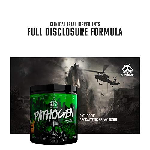 Outbreak Nutrition Pathogen Pre Workout with Beta-Alanine, Energy Boosting Muscle Outbreak Nutrition buy supplements canada