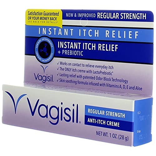 Vagisil Anti-Itch Creme Original Strength 1 oz (Pack of 5) Vagisil buy supplements canada