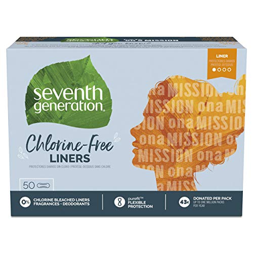 Seventh Generation Pantiliner Pads, Free & Clear, 50 Count Seventh Generation buy supplements canada