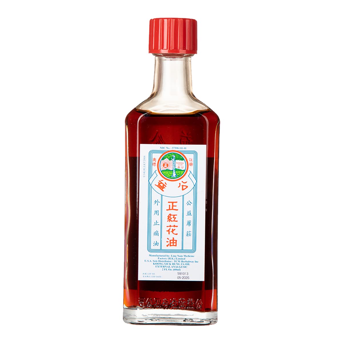 Koong Yick Hung FA Red Flower External Analgesic Oil, Simple Backache Arthritis Strains Bruises Sprain, Authentic US Import (One Pack) Koong Yick buy supplements canada