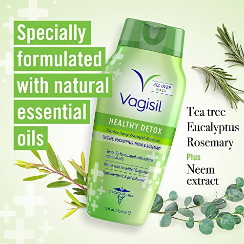 Vagisil Feminine Wash for Intimate Area Hygiene, Healthy Detox, All Over Body Wash Vagisil buy supplements canada