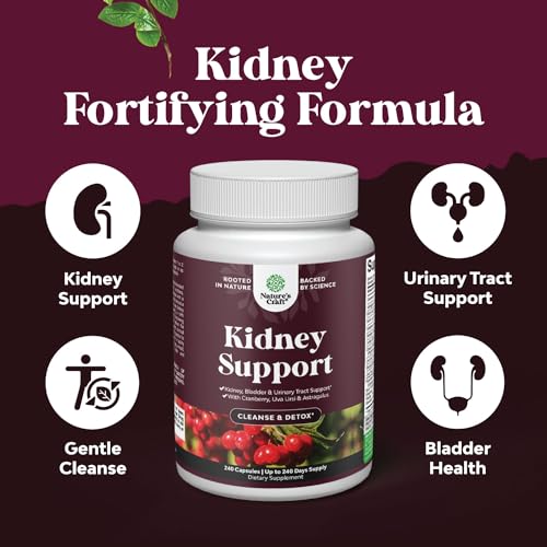 Kidney Support Cranberry Supplement for Women and Men - High Strength Kidney Natures Craft buy supplements canada