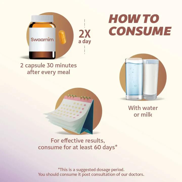 Swaarnim Joints Care - Enriched with Arjuna & Natural Herbs - Joint Health Supplement 100% Natural, No Added Chemicals - 120 Capsules Swaarnim buy supplements canada