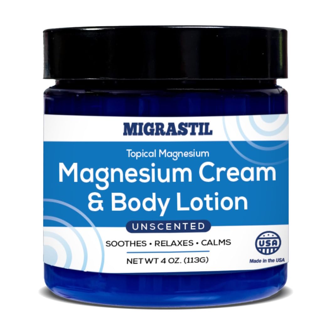 Basic Vigor Migrastil Extra Strength Migraine Stick & Topical Magnesium Cream Bundle Basic Vigor buy supplements canada