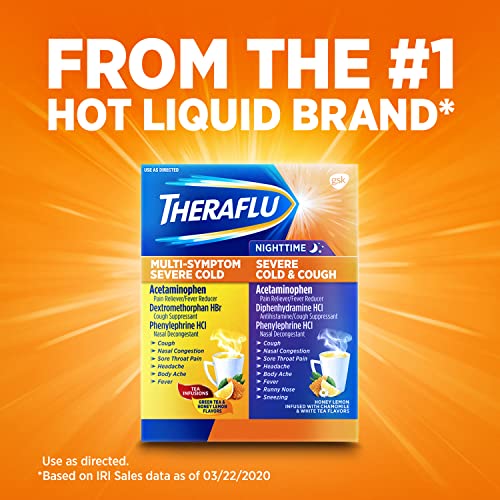 Theraflu Combo Daytime and Nighttime Severe Cold Relief Powder, Honey Theraflu buy supplements canada