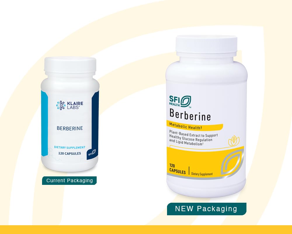 Klaire Labs Berberine HCI 500mg - Berberine Supplement - Gluten-Free, Hypoallergenic Klaire Labs buy supplements canada