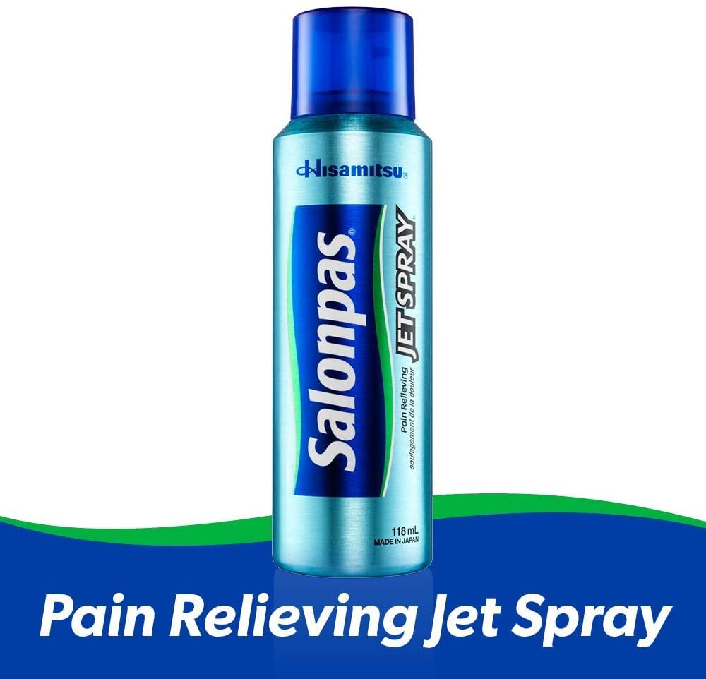 Salonpas Pain Relieving Jet Spray 4FL OZ 118ML Salonpas buy supplements canada