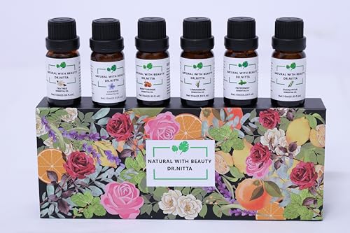 Essential Oils Set 100% Pure Natural DR.NITTA Top 6 Oils for Massage,Diffusers,Humidifier DR.NITTA buy supplements canada