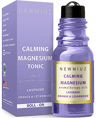 Calm Magnesium Roller Lavender Orange Cedarwood Essential Oil Roll On Calming Aromatherapy Self Care New Miuz buy supplements canada