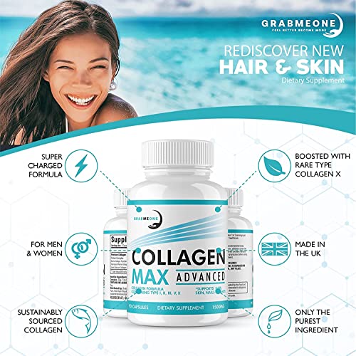Premium Marine Collagen Supplements for Women, Ultra Potent Marine Collagen Capsules Collagen Max buy supplements canada