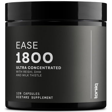Toniiq Ease with DHM - Full Liver Support for a Night Out - 120 Capsules - 50x Super Concentrated Extract Toniiq buy supplements canada