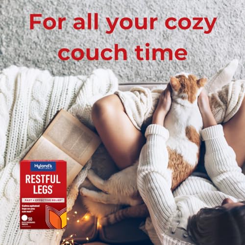 Hyland's Naturals Restful Legs Tablets, Natural Itching, Crawling, Tingling & Leg Jerk Relief, Quick Dissolving Hyland's buy supplements canada