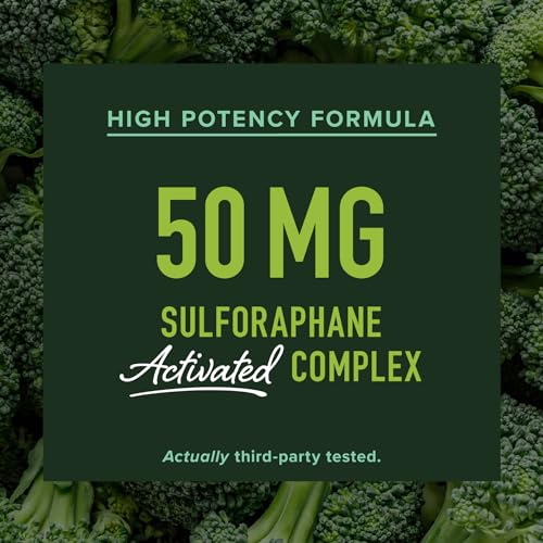20MG Sulforaphane | From Broccoli Sprouts & Seed Extract | 565MG Microbeadlet SMNutrition buy supplements canada