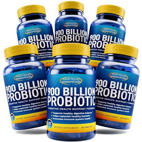 Probiotics for Women and Men - with Natural Lactase Enzyme and Prebiotic Nutrition Essentials buy supplements canada