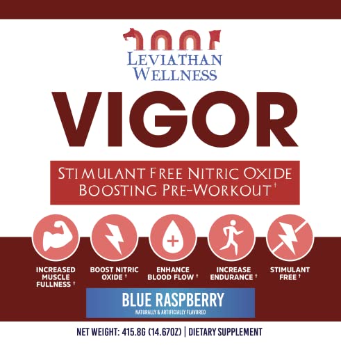 Leviathan Wellness Vigor - Stimulant Free, Nitric Oxide Boosting Pre-Workout Powder Leviathan Wellness buy supplements canada